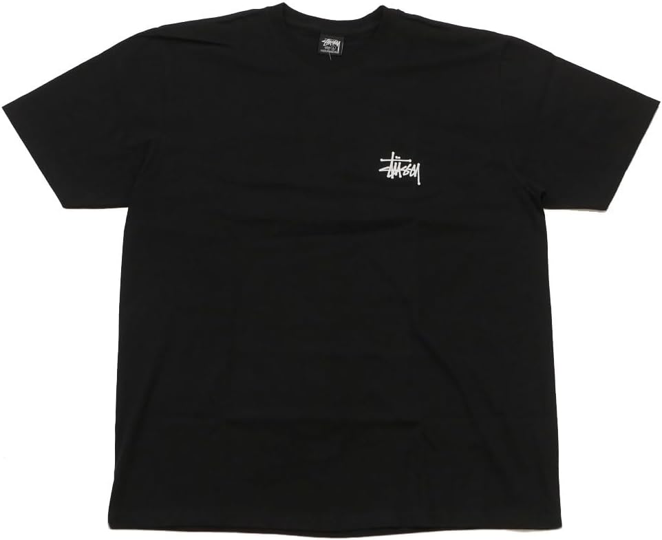 Stussy Basic Tee T-Shirt, Black, L