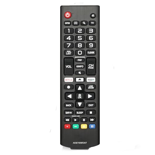 AKB75095307 AKB75375604 Universal Remote Control for LG 55LJ5500 32LJ550B 43UJ6300 43LG5500 55UJ6050 Replacement Remote for LG Smart Tv LCD 3D HDTV