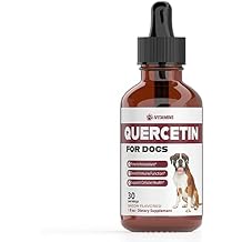 Quercetin for Dogs | Dog Allergy Relief | Quercetin for Dogs Allergies | Dog Allergy | Quercetin | Dog Allergy Support | Quercetin Dog | Dog Allergies | Quercetin Supplements | Bacon Flavor (1 Pack)