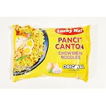 Chow Mein Noodles,Pancit Canton Chow Mein Noodles, Original Flavor, 2.12 oz,10 Packs