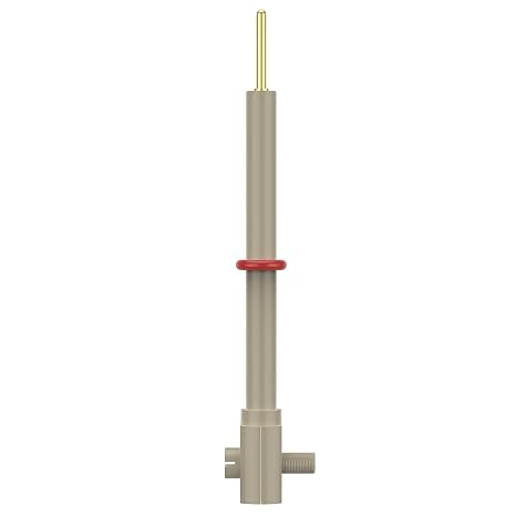 stonylab Platinum Sheet Electrode Holder with 10 x 15 x 0.1 mm Pt Conductive Substrate PEEK Housing 99.99% Purity Clamping Range 0.1-5 mm for Electrochemistry