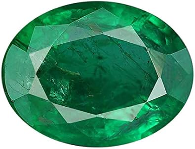 13.25 Ratti Natural AA++ Quality Certified Emerald Panna Green Loose Gemstone