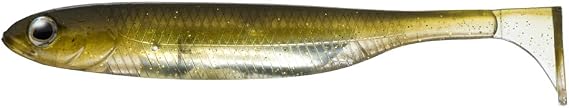 Fish Arrow Flash-J Shad Plus Feco 4" (5 adet/paket) #F06 Kosan Ayu/Silver Olta