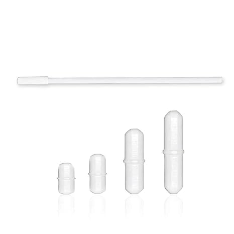 ULAB Octahedral Magnetic stir Bars and PTFE Magnet Retriever Set, 4 Sizes 13mm,15mm, 25mm and 38mm, UMP1001