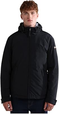 Napapijri Jacket Giubbotto Jacket Man Polyester Black M Eu
