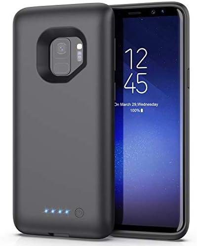 Battery Case for Samsung Galaxy S9,[6000mAh] Protective Charging Case Extended Charger Cover for Samsung Galaxy S9-5.8 inch