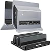 AboveTEK Vertical Laptop Stand, USB C Docking Station MacBook Docking Station with M.2 SSD Expansion