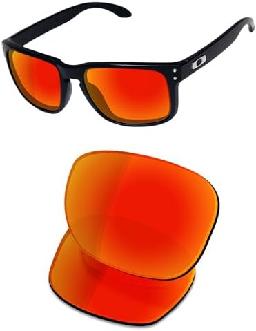 OSharp Replacement Lenses for Oakley Holbrook XL OO9417-59mm Sunglasses - HD Polarized, Mirrored, UV Protection