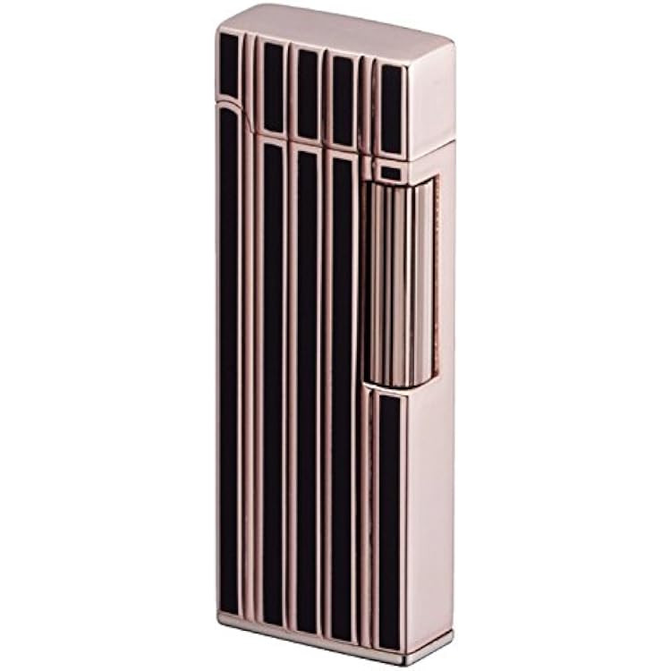 Flint Lighter SD9-34 Rose GoldBlack line Diamond Cut