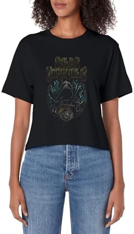 Game Of Thrones Valar Morghulis Faceless Man Retro Badge Women's Crop Top