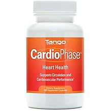 CardioPhase Natural Heart Support Supplement for Healthy Circulation and Cardiovascular Performance (180 Vegetarian Capsules)