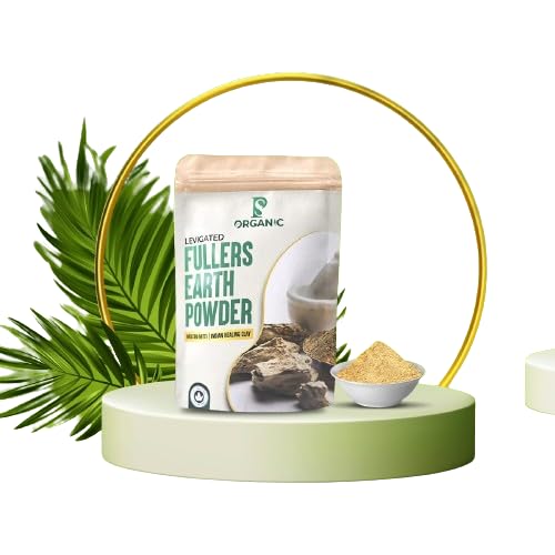 100% Pure Multani Mitti Powder Fullers Earth Skin Face Clays Indian Deep Pure Grade Cleansing Facial Secret 3.5 Oz
