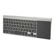 Zyyini Wireless Keyboard with Touchpad, 2 in 1 Portable Computer Keyboard with Numeric Keypad,QWERTY Layout, for Notebooks, Computers