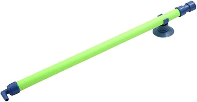 Aquarium Decoration,7inch Air Stone Stick Bubble Wall Tube Oxygenation Pump Decor Aquarium Landscaping Fish Tank Desktop Ornament Decor Fluorescent Green