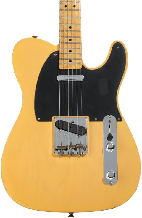Fender Custom Shop 1951 Nocaster Relic Electric Guitar - Faded Aged Nocaster Blonde