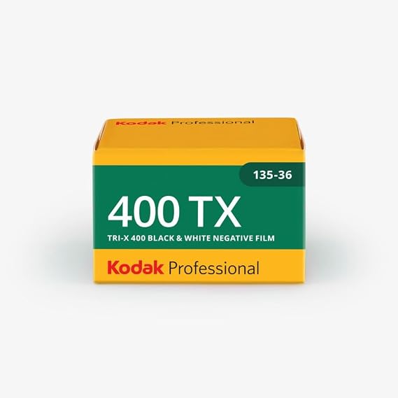 Kodak Tri-X 400TX Professional ISO 400, 36mm, Black and White Film