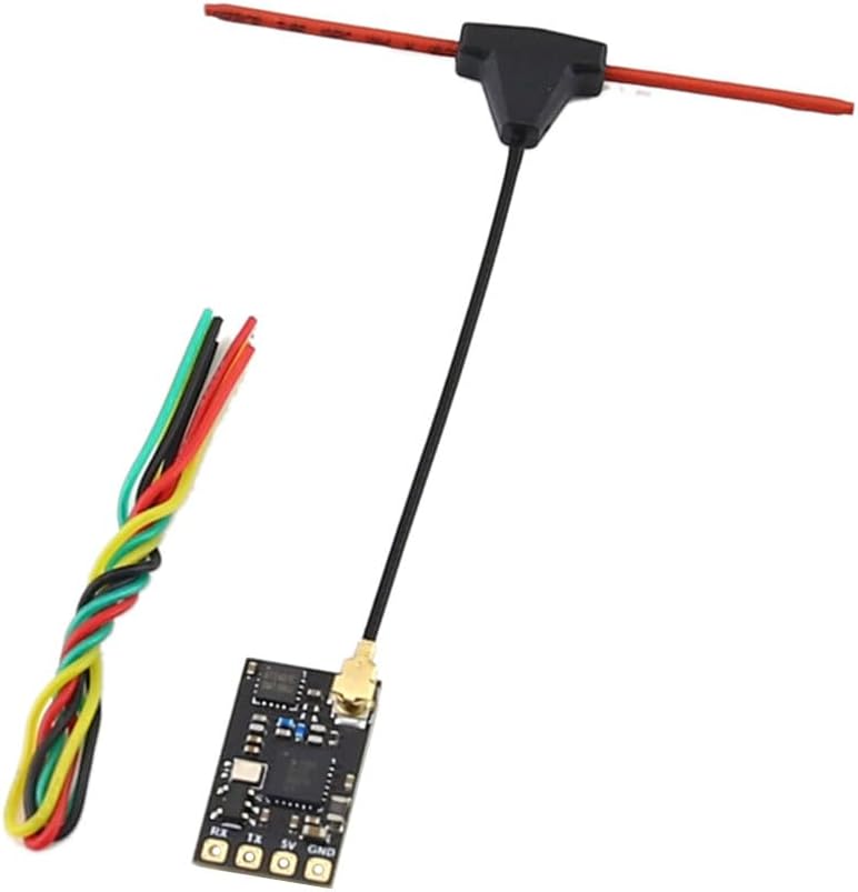FPV ELRS Receiver 2.4GHZ Open Source RC Model Long Range Nano 2400RX Fixed Wing Long Range Aircraft Reception,
