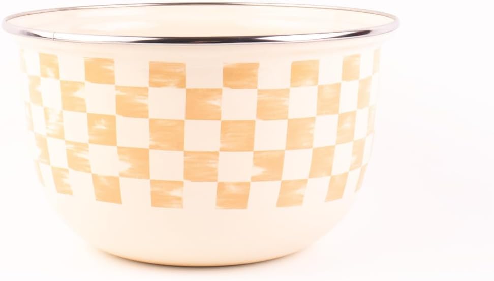 Beige Emaye Karıştırma Kabı 24 Cm - 4Lt