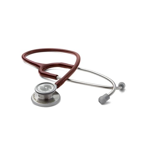 ADC Adscope 608 - Convertible Clinician Stethoscope - Burgundy