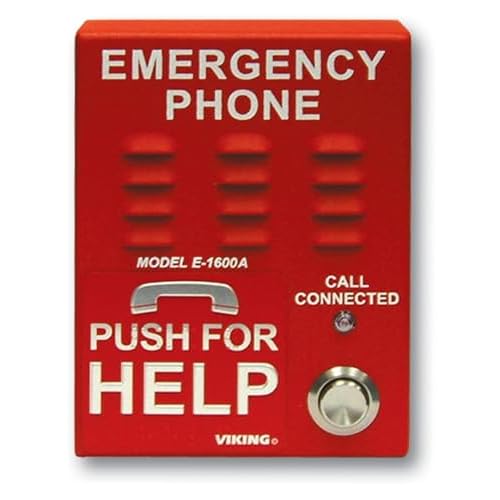 Viking Electronics - E-1600A-EWP - Viking Electronics E-1600A-EWP Emergency Phone - Surface-mountable for Emergency