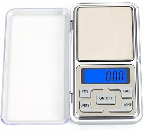 WellHise Digital Precision Scale 0.01g Precision Mini Scale 500gr. Capacitance