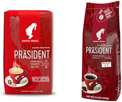 Julius Meinl President Çekirdek & Öğütülmüş Kahve Seti