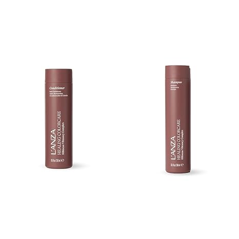 L'ANZA Healing Colorcare Shampoo & Conditioner Set, 10.1/8.5 Fl Oz