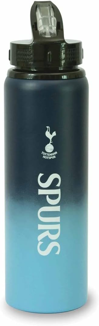 Hy-Pro Tottenham Hotspur Fc Spurs Aluminium Sports Water Drinks Bottle Fade Design XL, blue, blue, one size, c02hdmlvblk