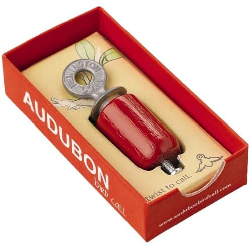 RE2473B Boxed Audubon Bird Call,Red