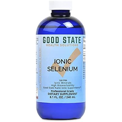 Good State | Liquid Ionic Selenium | Superior Cellular Absorption | Boosts Immune System | Helps Break Down and Reduce Toxic Metals | 96 Servings | 8 fl oz