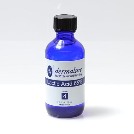 Lactic Acid Peel 65% Medical Grade 2oz. 60ml (Level 4 pH 0.4)