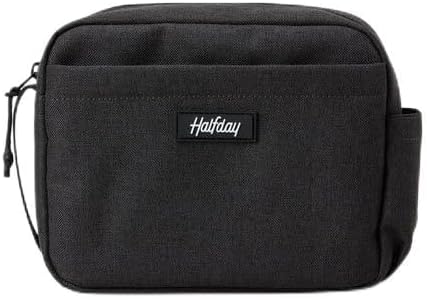 Halfday Sidecar Toiletry Bag, Travel Organizer for Men & Women, Shadow