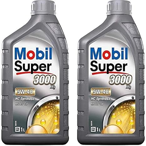 Mobil Super 3000 X1 5W-40 1L (Pack of 2)