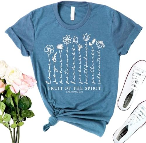 Women of The Bible Shirt Crewneck Book Shirts Short Sleeve Comfy Faith Tshirt
