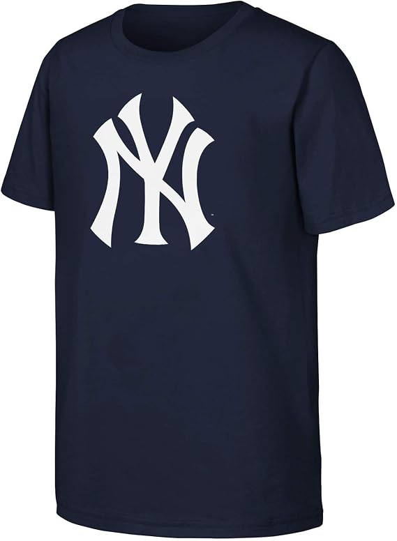 MLB Kids Youth 4-20 Outfield Primary Logo Performance T-Shirt