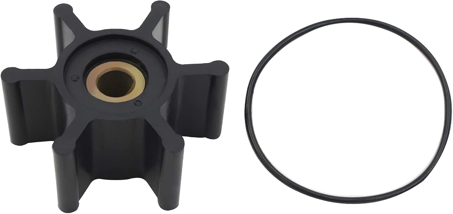 Boat Raw Sea Water Pump Impeller Kit for Jab-sco 6303-0001 6303-0003-P fit John-son 09-824P fit Yan-mar 128296-42070