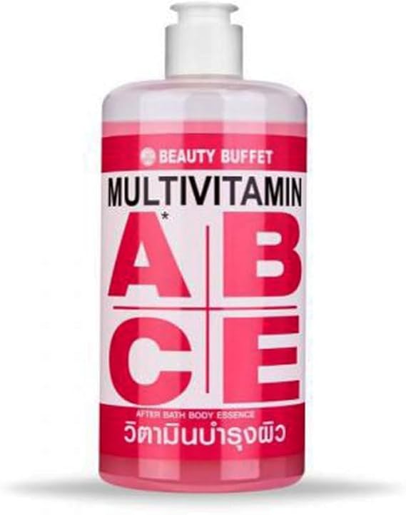 BEAUTY BUFFET MULTIVITAMIN AFTER BATH BODY ESSENCE (450 ML), 15.87 Ounce (Pack of 1)