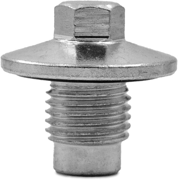 1pcs Oil Drain Plug, Engine Oil Pan Drain Plug Compatible with Chevy 2011-2016 Cruze, 2015-2021 Trax, 2011-2015 Volt, 2012-2020 Sonic (Upgrade 13mm Hex Head)