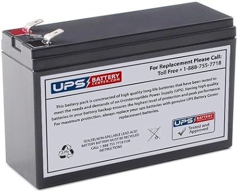12V 6.5Ah Sealed Lead Acid Battery Length: 151mm (5.94") / Width: 51mm (2.01") / Height: 95mm (3.74") by UPSBatteryCenter