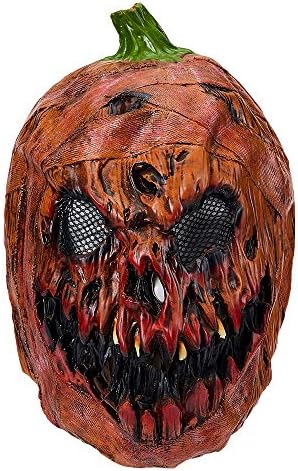 Bbrand Halloween Decoration Pumpkin Head Latex Masks