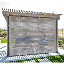 Garden Shade Cloth 40% Black Sun Mesh Net,Cooling Sunblock Shade Cloth Cover for Greenhouse, Plant, Pergola, and Backyard Patio Sunshade(2x2m/6.5x6.5ft)
