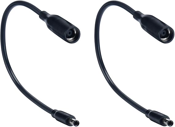 Iwlikey Dongle Tip Dc Power Converter Cable for D5g6m 0d5g6m Dell M3800 XPS 12 13 9350 3960 15 5930 5950 11 13 14 15 17 3000 5000 7000 [2 Pack]