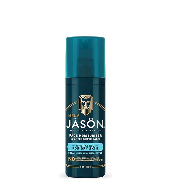 Jason Men's Hydrating Lotion & Aftershave Balm, 4 oz
