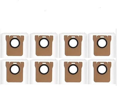 ORCOW Compatible with Xiaomi Robot Vacuum X20  X20 Plus Replacement Parts Accessories Main Roller Side Brush Hepa Filter Mop Cloth Dust Bag8PCS Bag