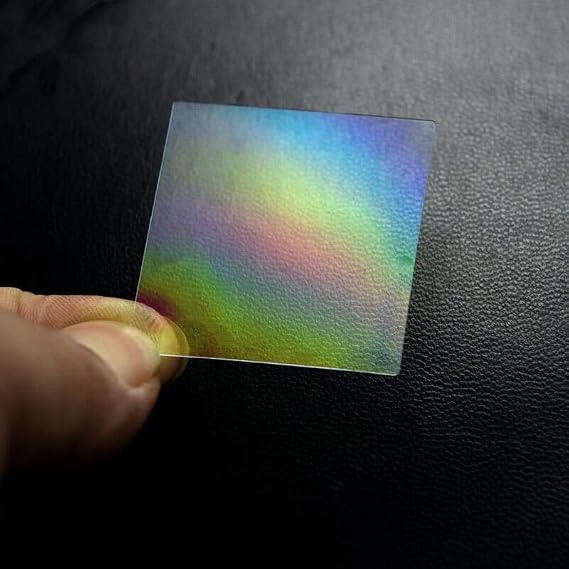 Interference Diffraction Grating Teaching Optical Physics Experiment Spectrum (Color : 500Lines, Size : 40x25mm)