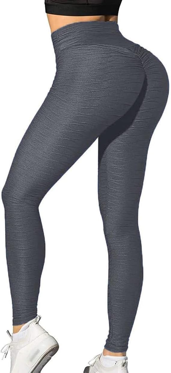 Butt Lifting Workout Tummy Control Leggings for Women TikTok High Waisted Yoga Pants Scrunch Gym Booty Tights