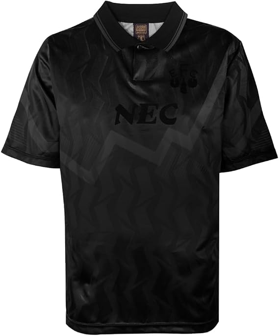 Score Draw Everton 1990 Out Retro Football Shirt