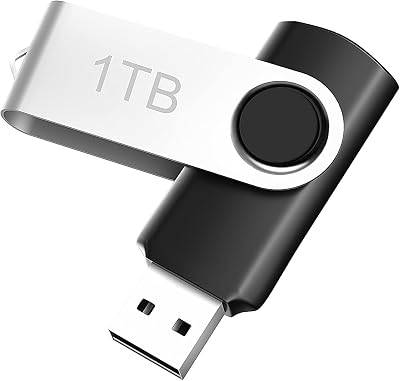 Memory Stick 1TB, SXINDE High-Speed USB Flash Drive 1TB Compatible with ComputerLaptop, Portable Thumb Drive with Rotated Design - Read and Write Speeds up to 60Mbs