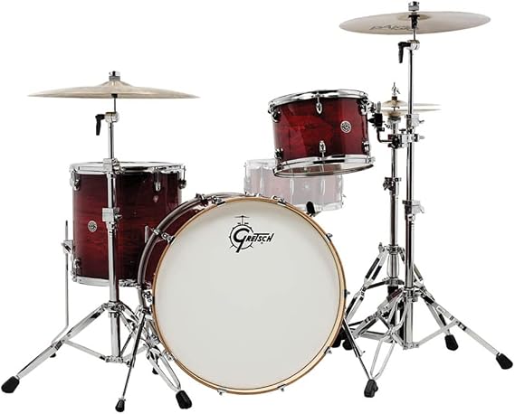 Gretsch Drums Catalina Club Rock 3 Pieces Shell Pack - Gloss Crimson Burst