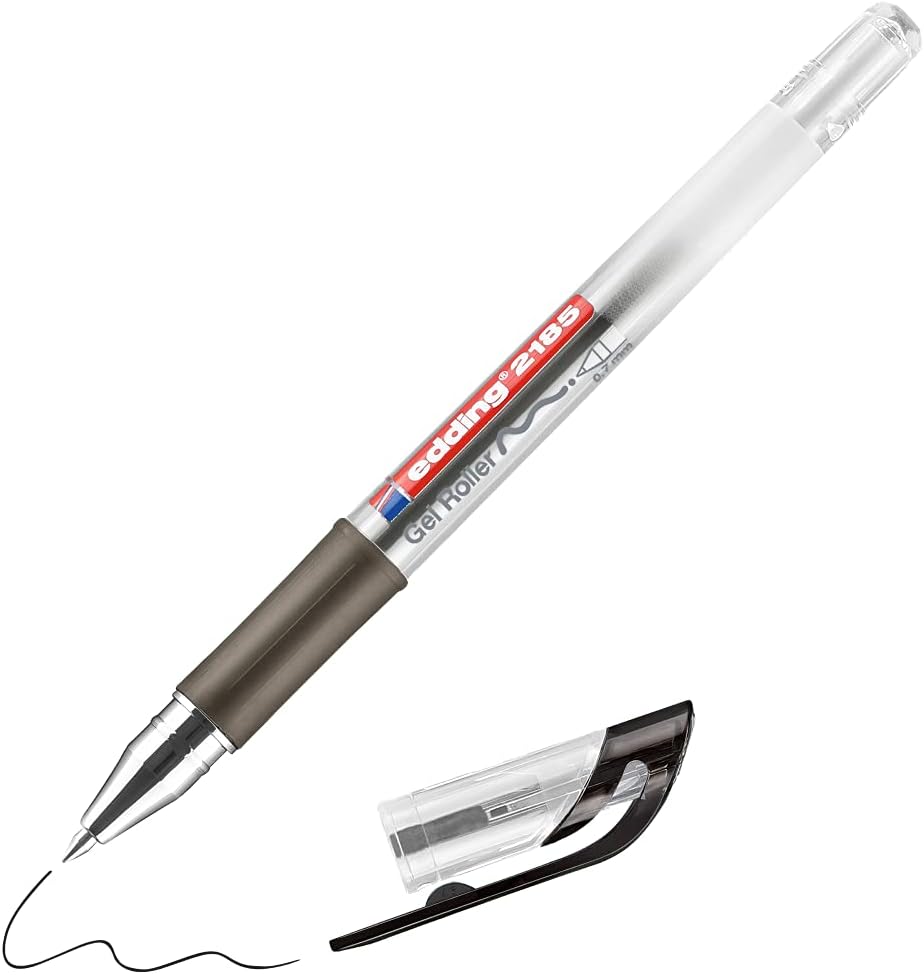 Edding 2185 gel roller - black - 1 pencil - 0.7 mm